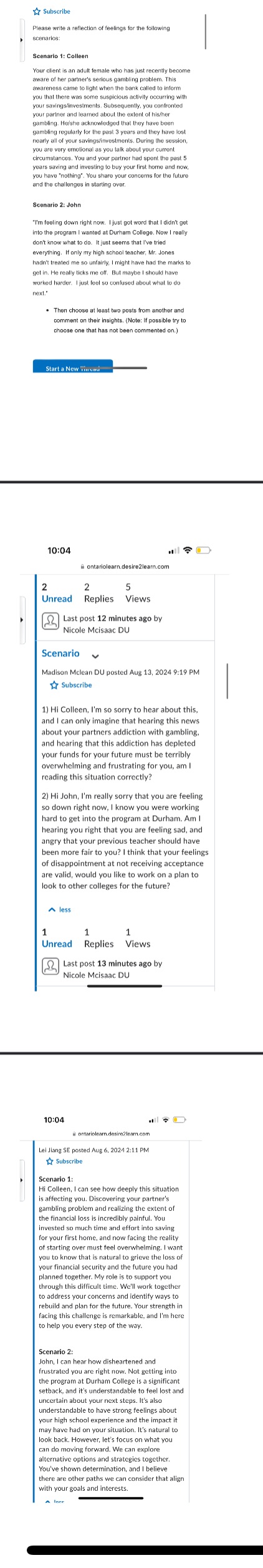 Please please help me with this discussion bored