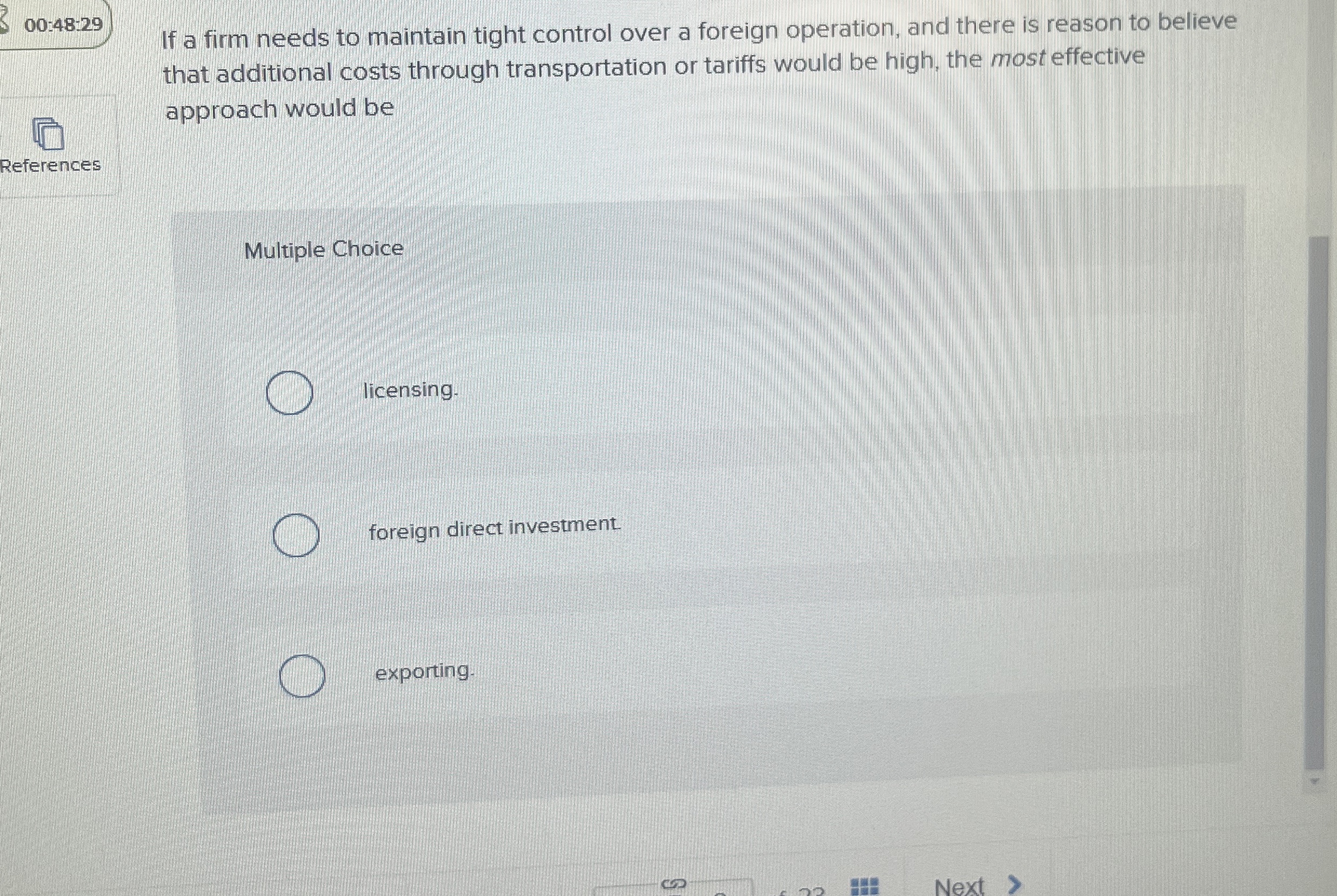 0 0 : 4 8 : 2 9 If a firm needs to maintain tight