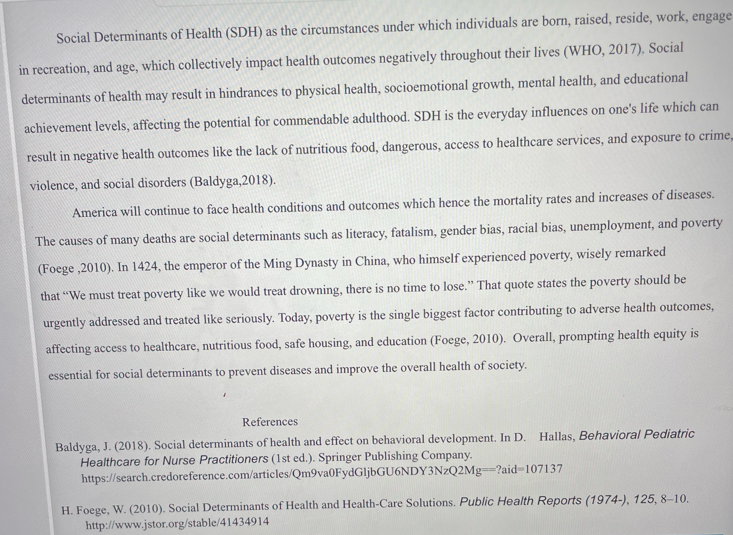 Please respond to Kamari post with additional