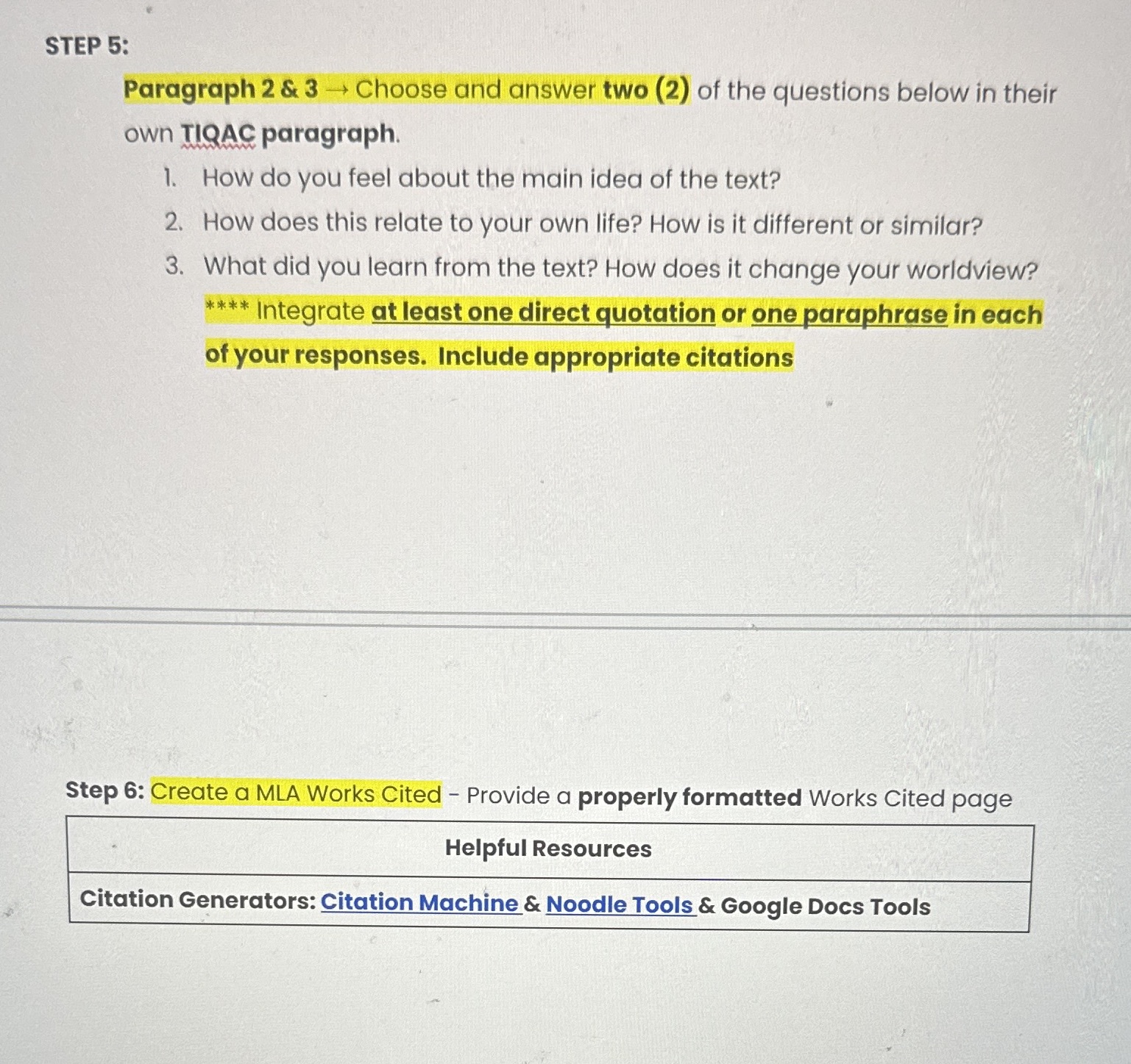 There are two more steps after four Instructions: