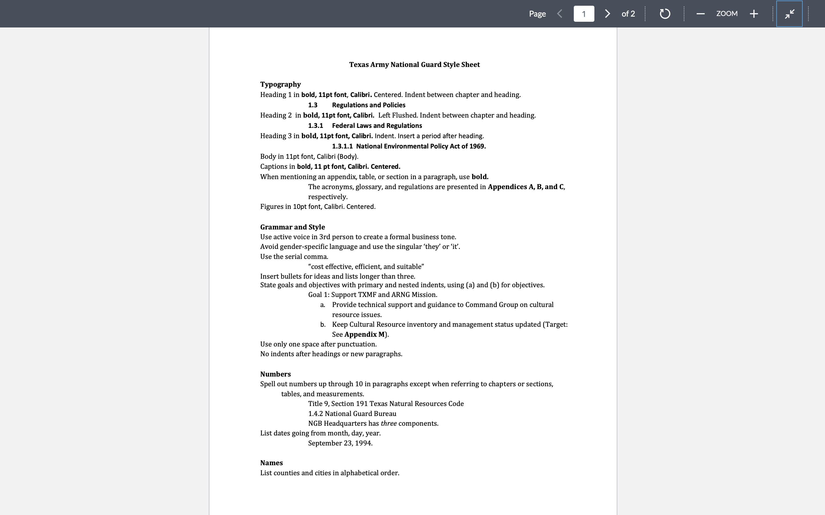 make a draft of group's style sheet. it will be