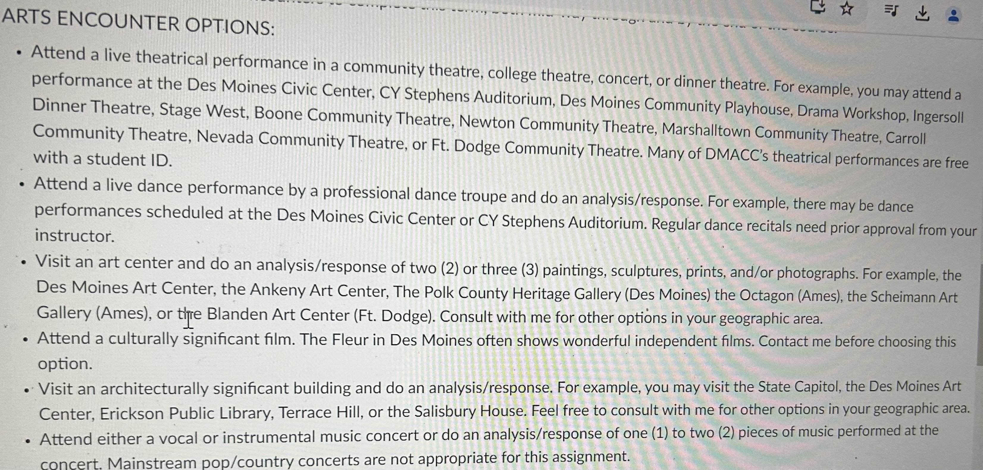 Below is information on how to choose, attend,