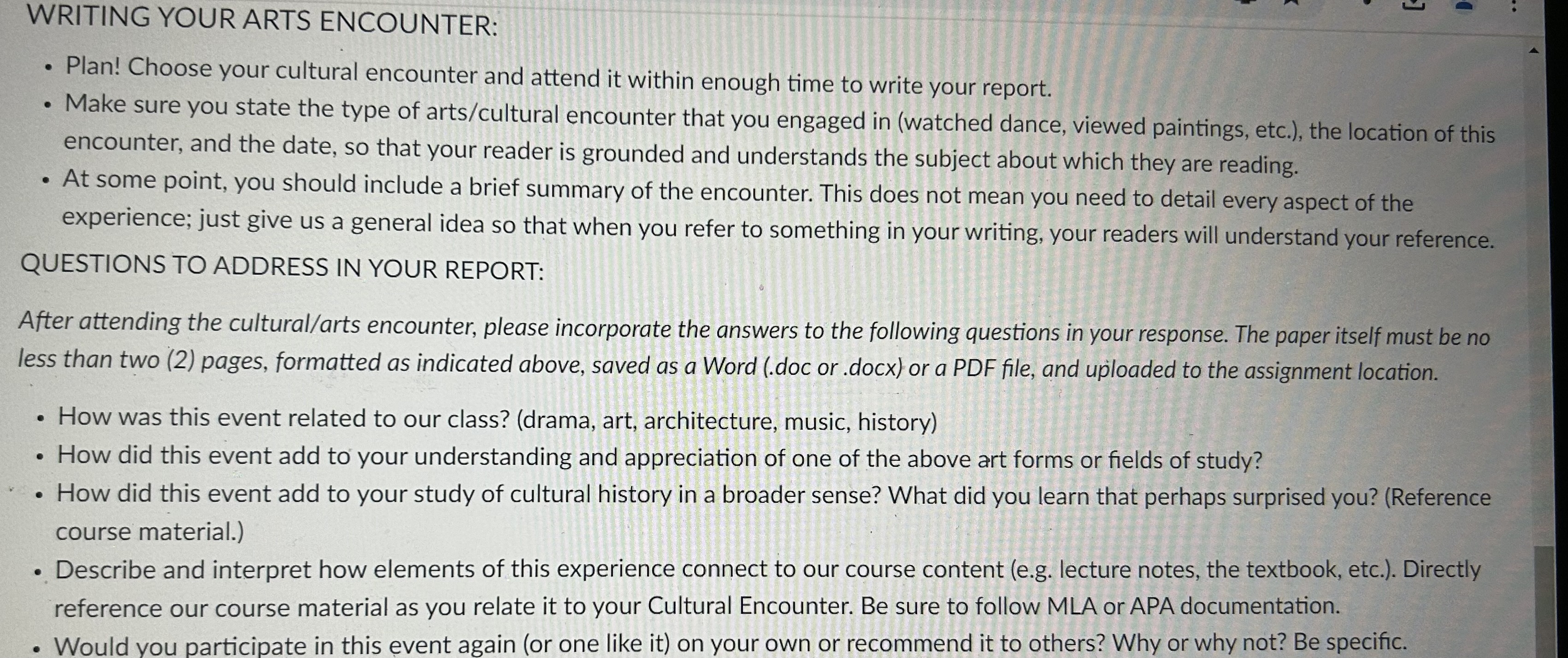 Below is information on how to choose, attend,