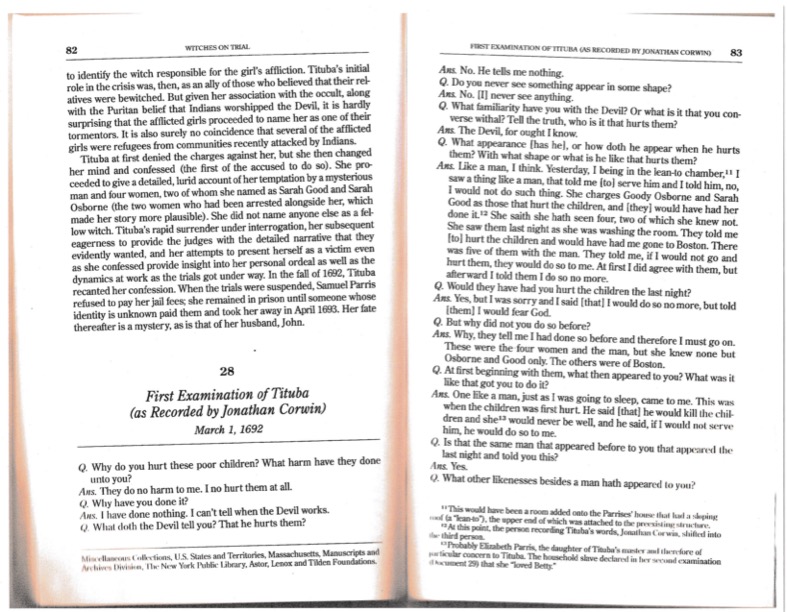 How would I cite my evidence being used