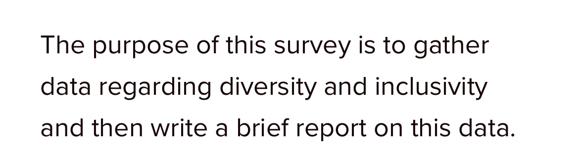 Hi please provide introduction for survey using