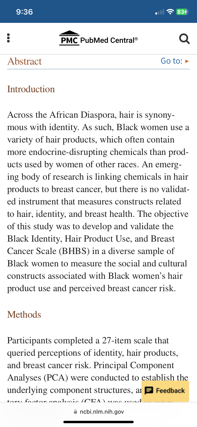 STEP 1 - Either find a a quantitative research