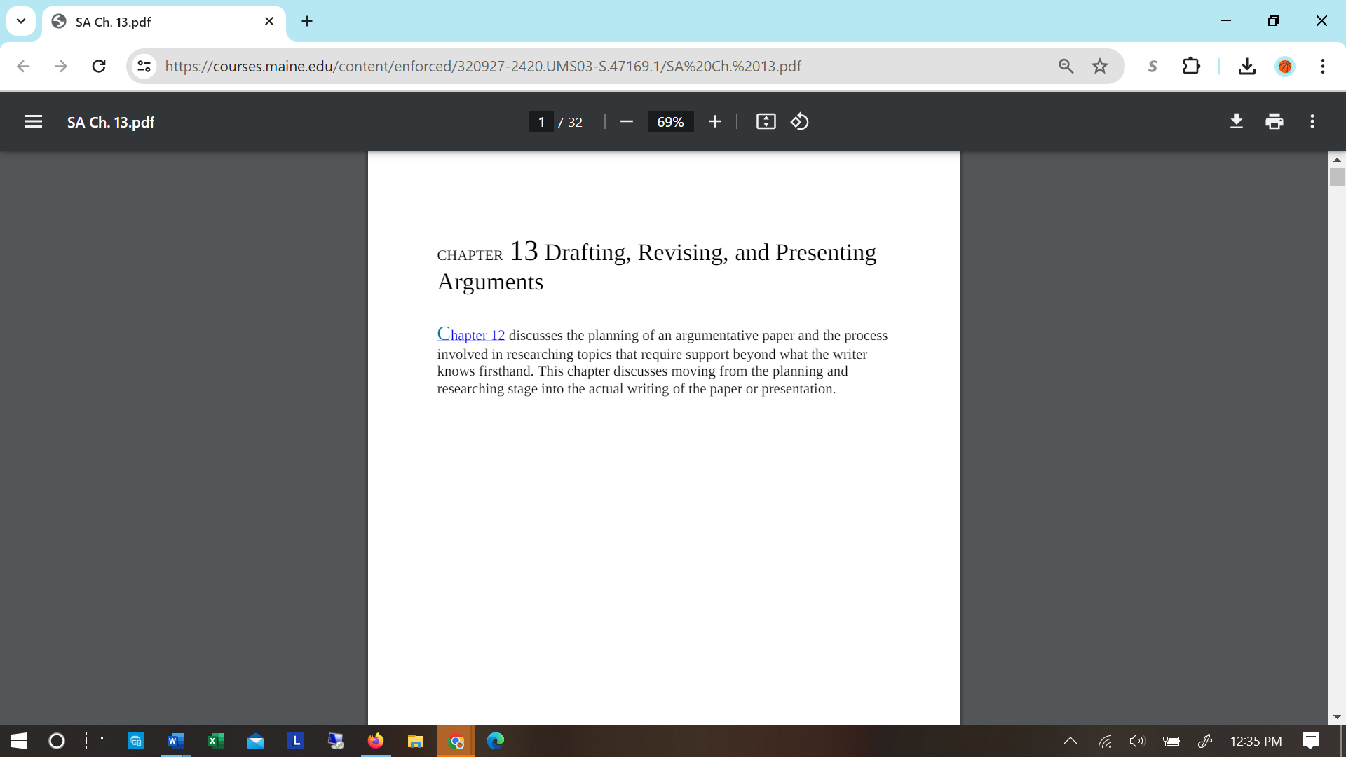 PLEASE HELP . . . X Read SA: Chapter 13: