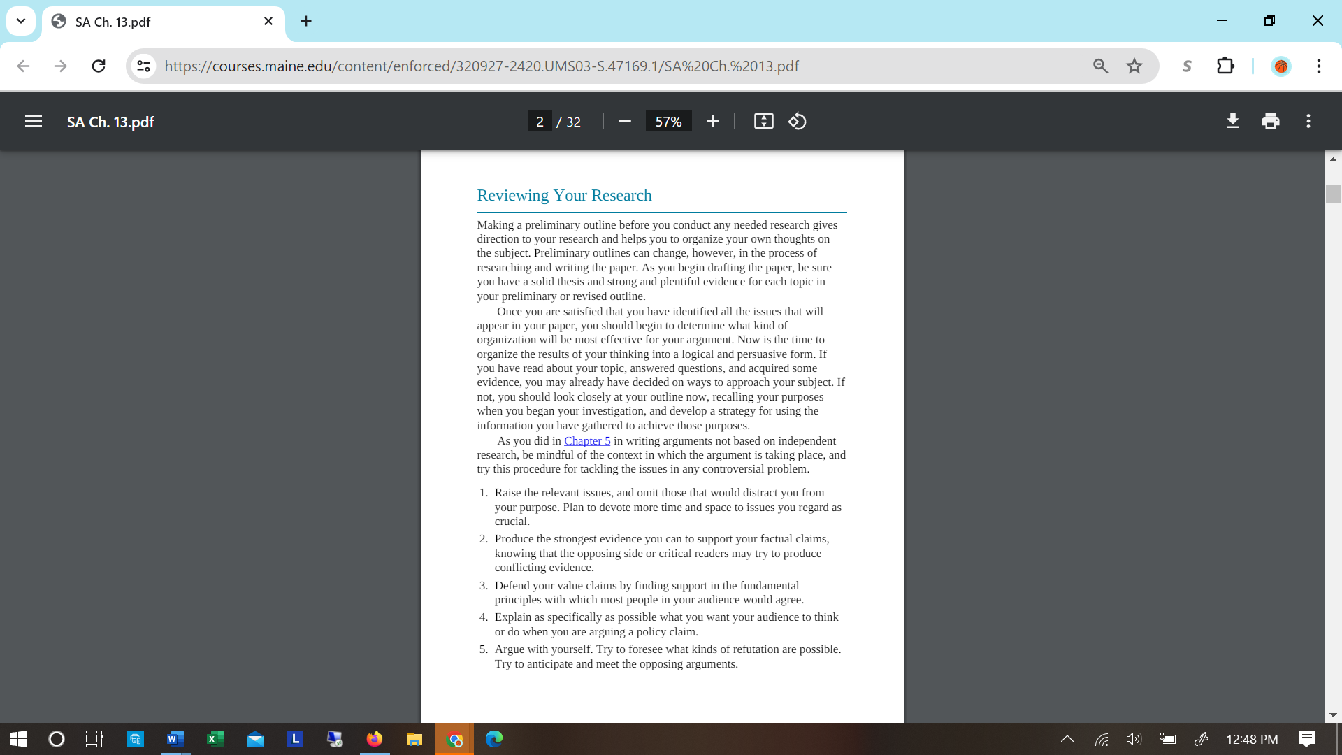 PLEASE HELP . . . X Read SA: Chapter 13: