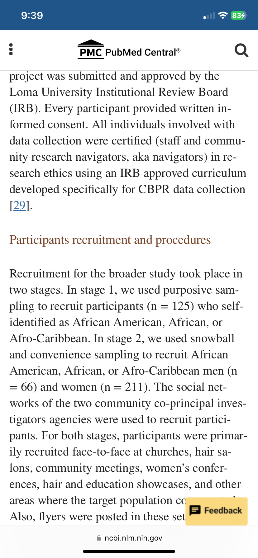 STEP 1 - Either find a a quantitative research