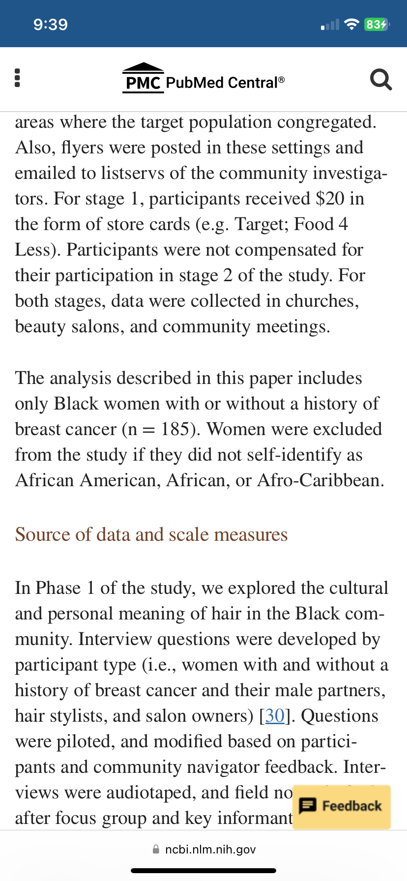 STEP 1 - Either find a a quantitative research