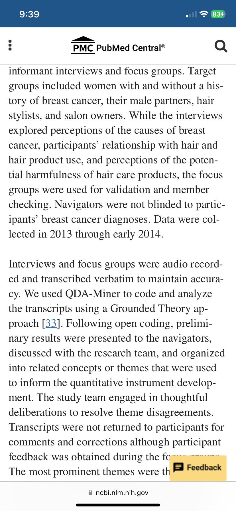 STEP 1 - Either find a a quantitative research