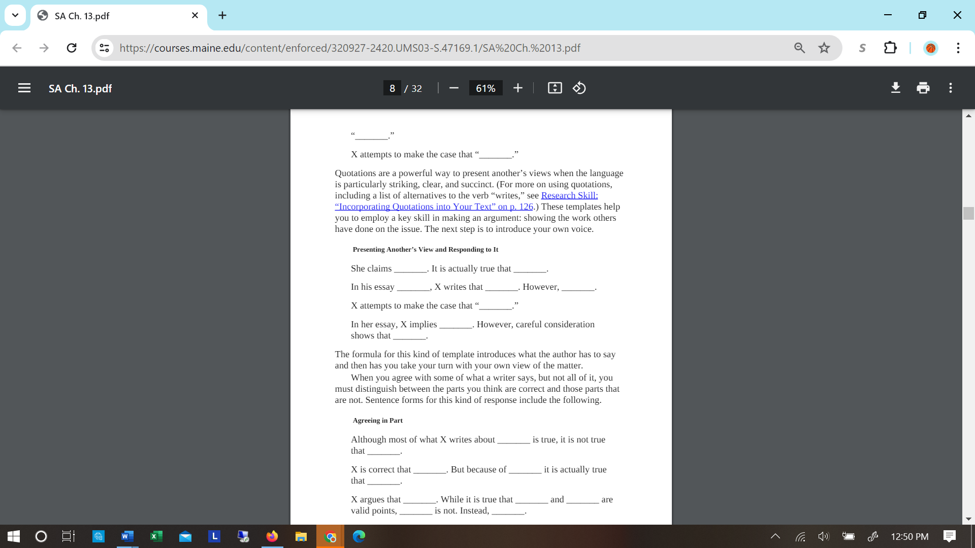 PLEASE HELP . . . X Read SA: Chapter 13: