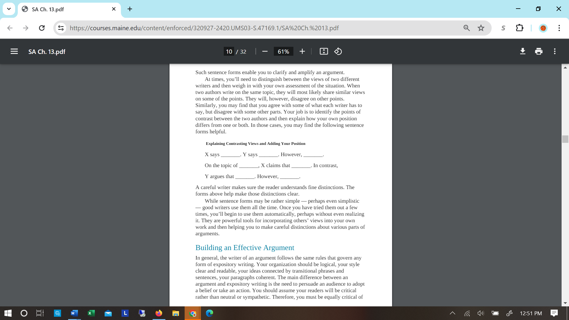 PLEASE HELP . . . X Read SA: Chapter 13: