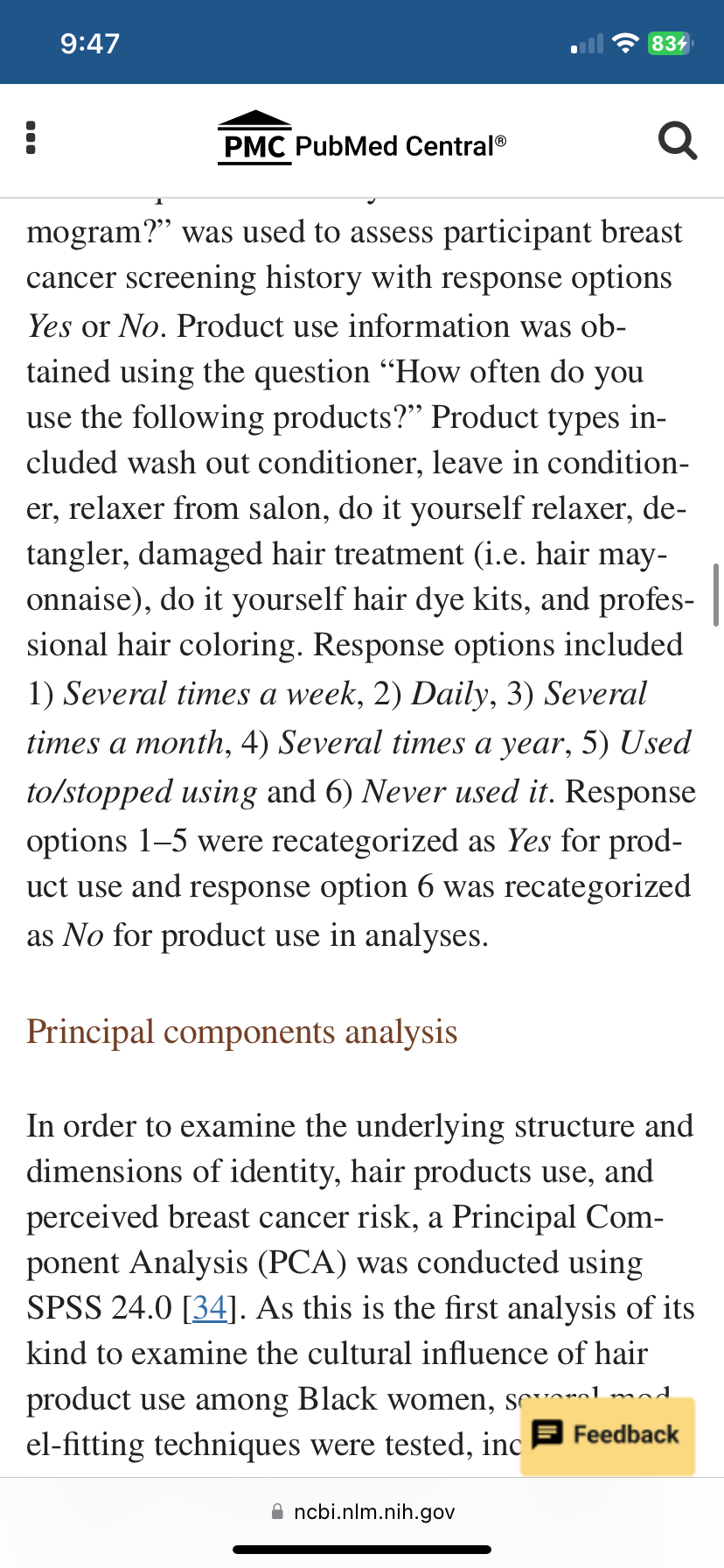 STEP 1 - Either find a a quantitative research