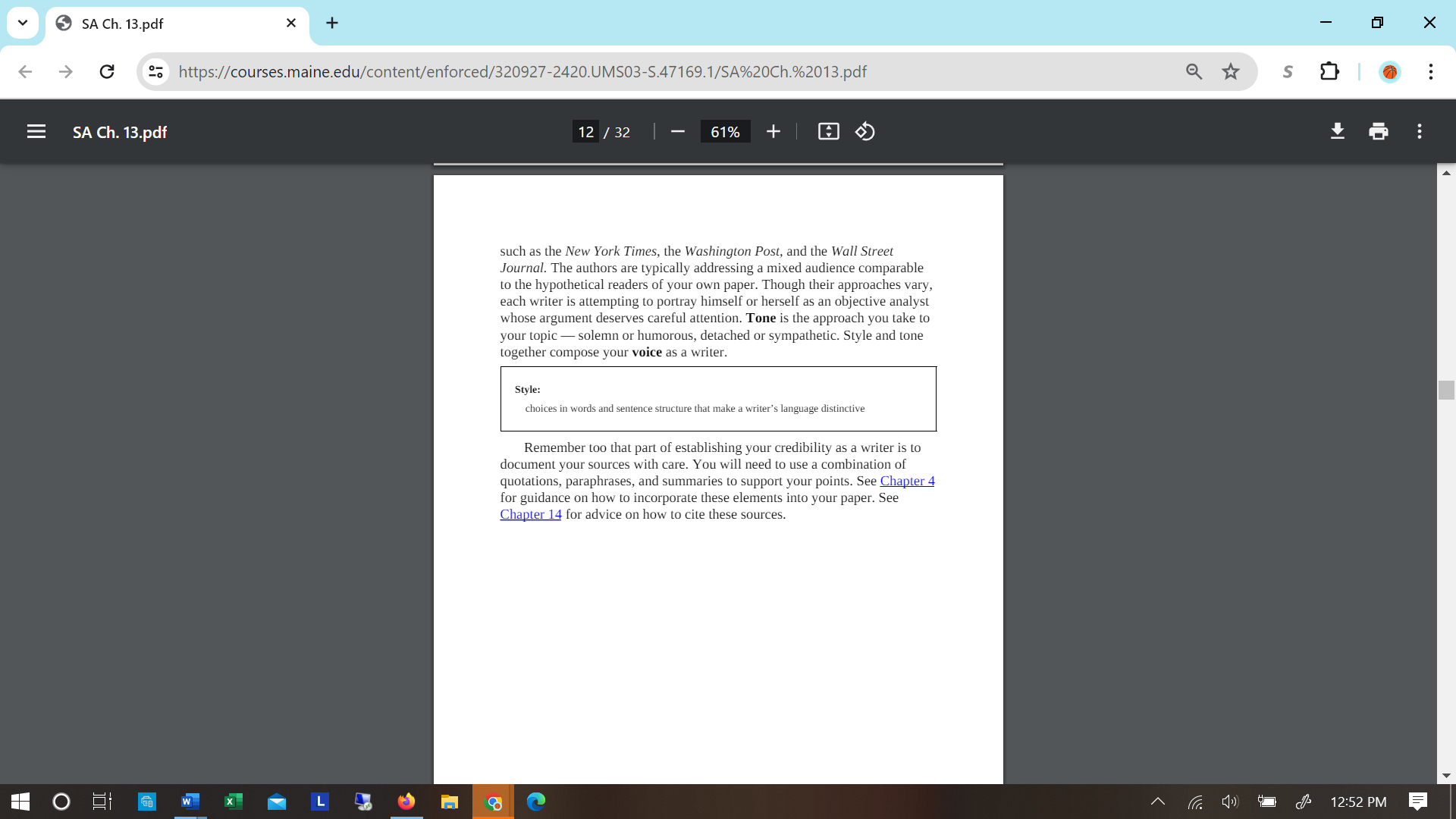 PLEASE HELP . . . X Read SA: Chapter 13:
