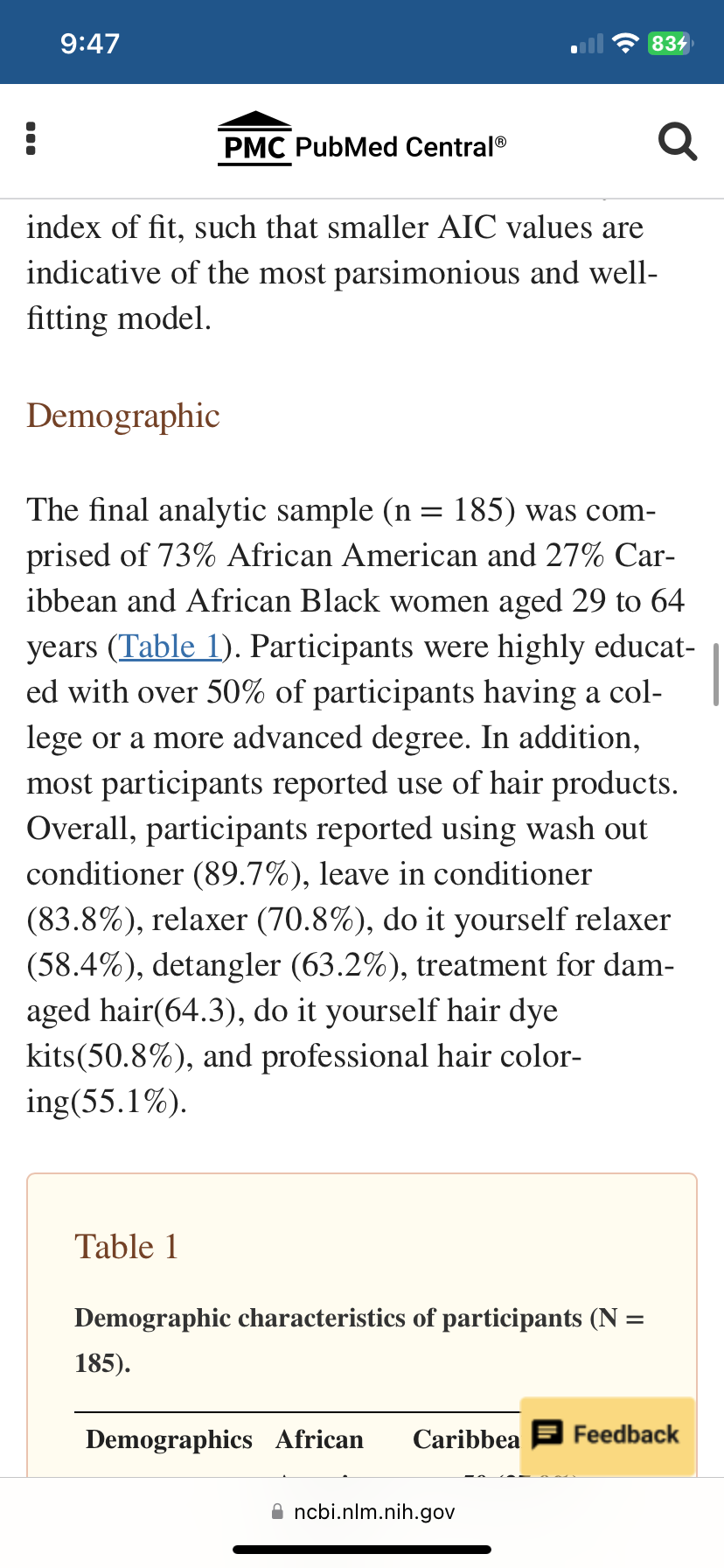 STEP 1 - Either find a a quantitative research