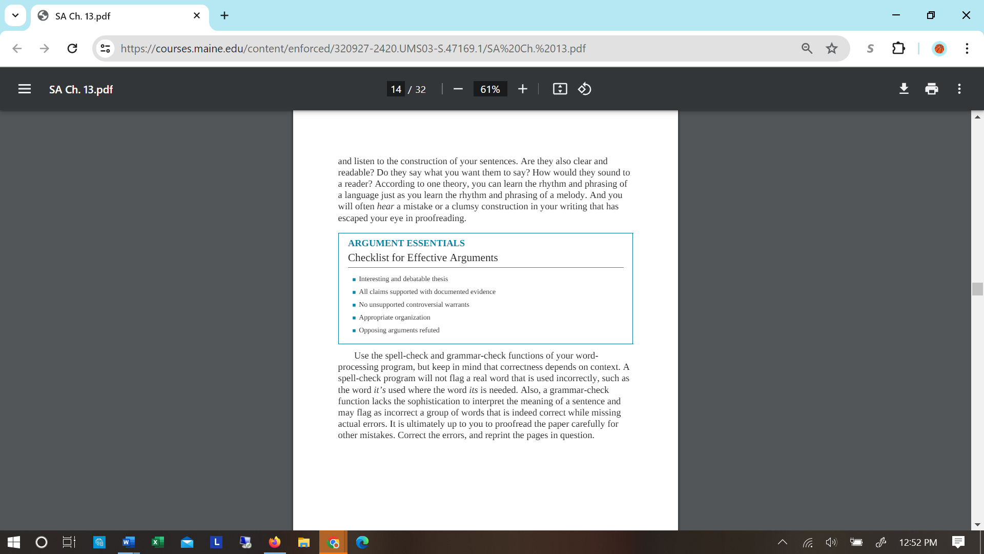 PLEASE HELP . . . X Read SA: Chapter 13: