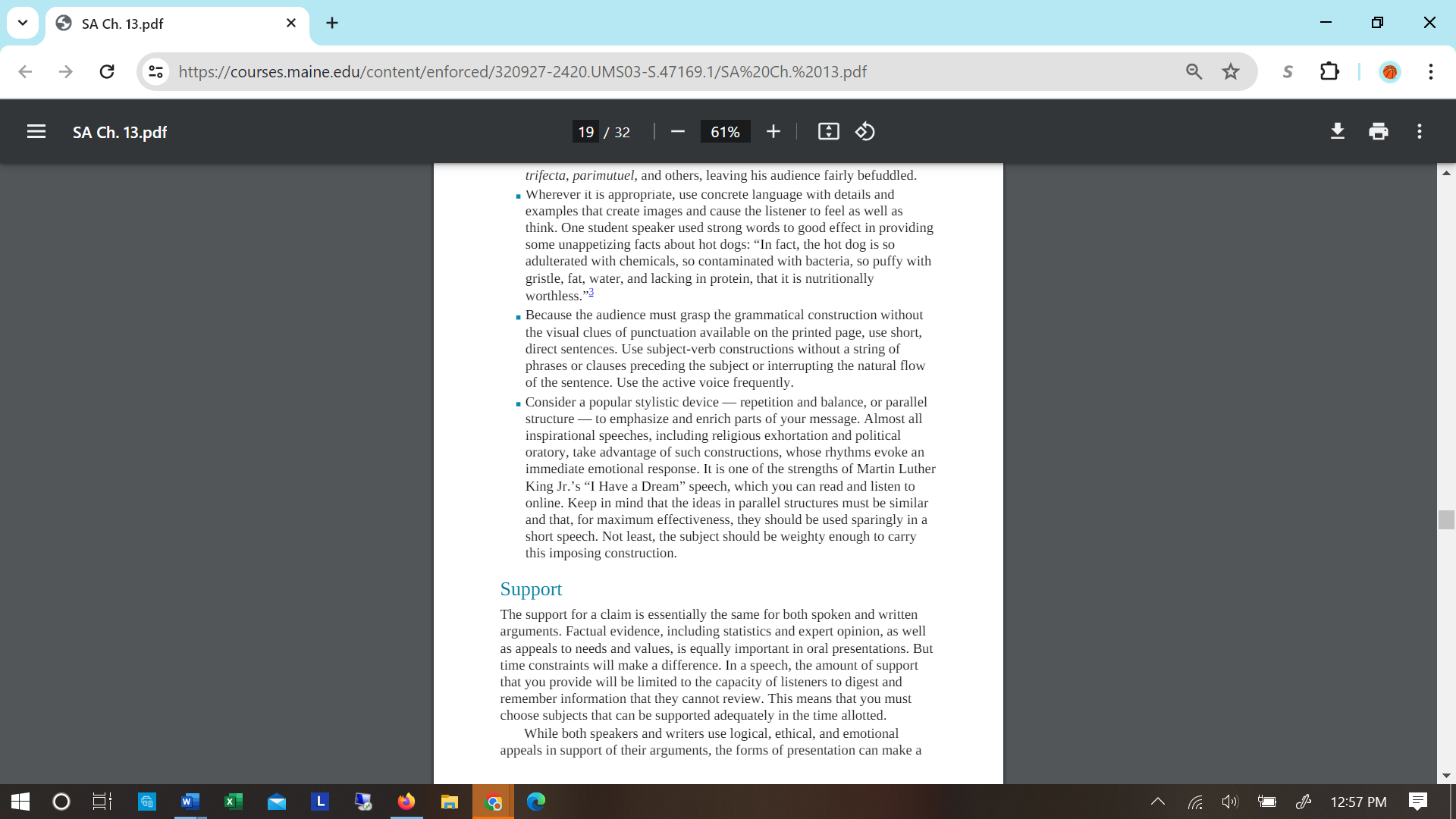 PLEASE HELP . . . X Read SA: Chapter 13: