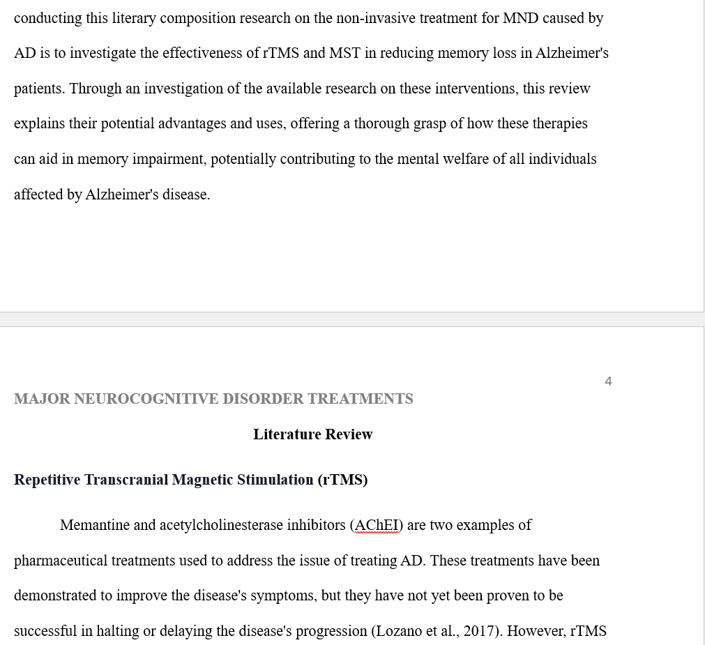 Need help with my literature review paper. Below