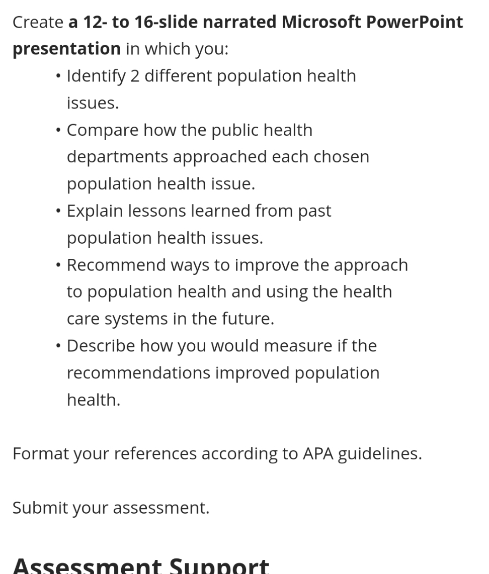 what I can write Create a 12- to 16-slide