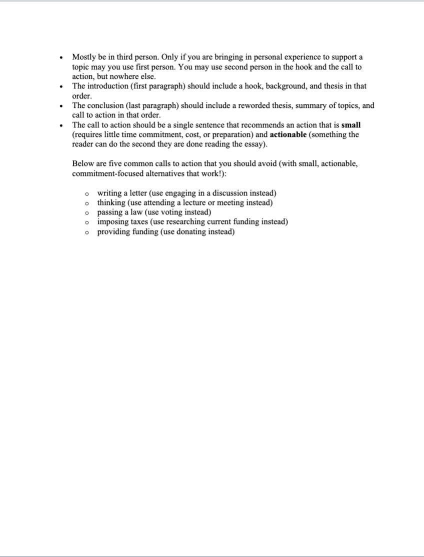 For this exercise, you complete and submit a