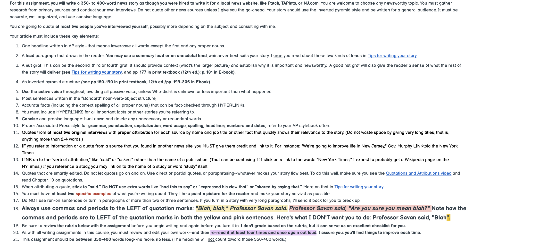 For this assignment, you will write a 350- to