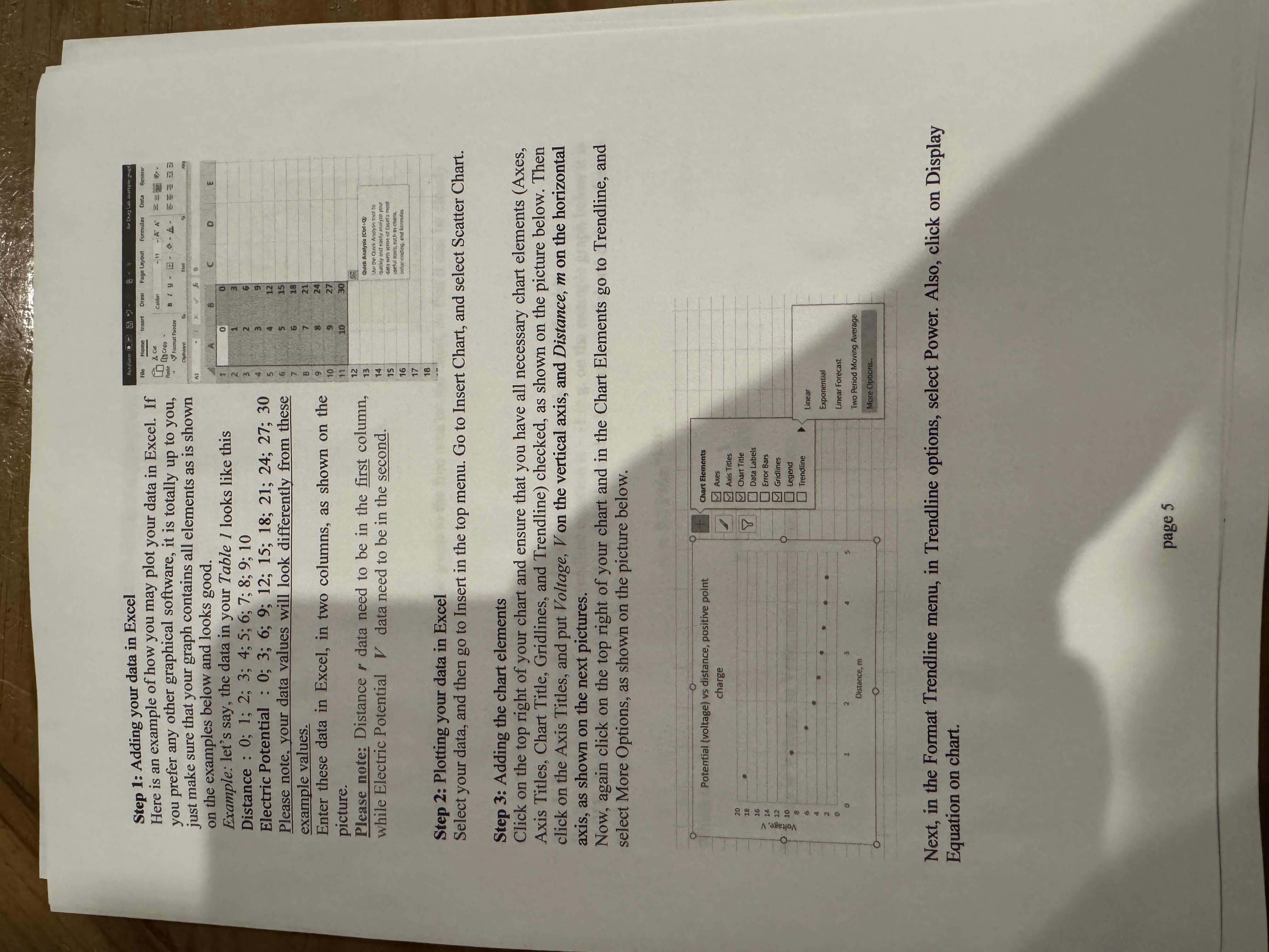 Step 1 : Adding your data in Excel Here is an