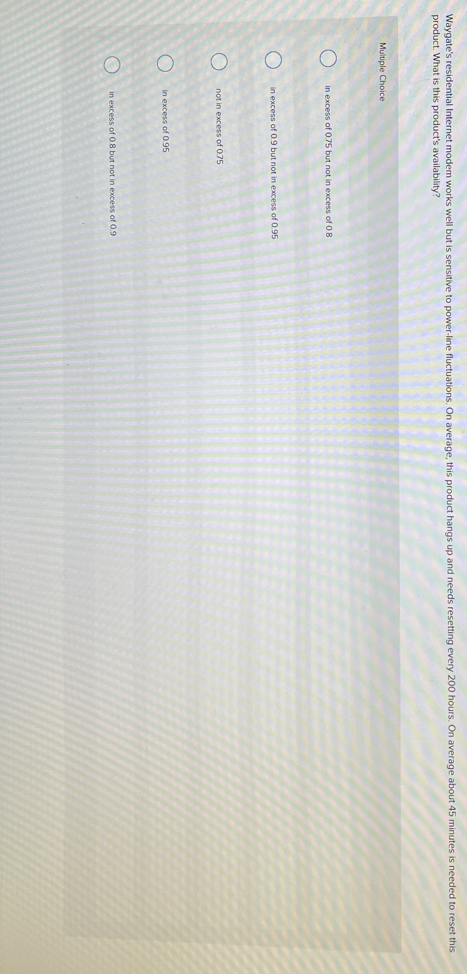 product. What is this product's availability?