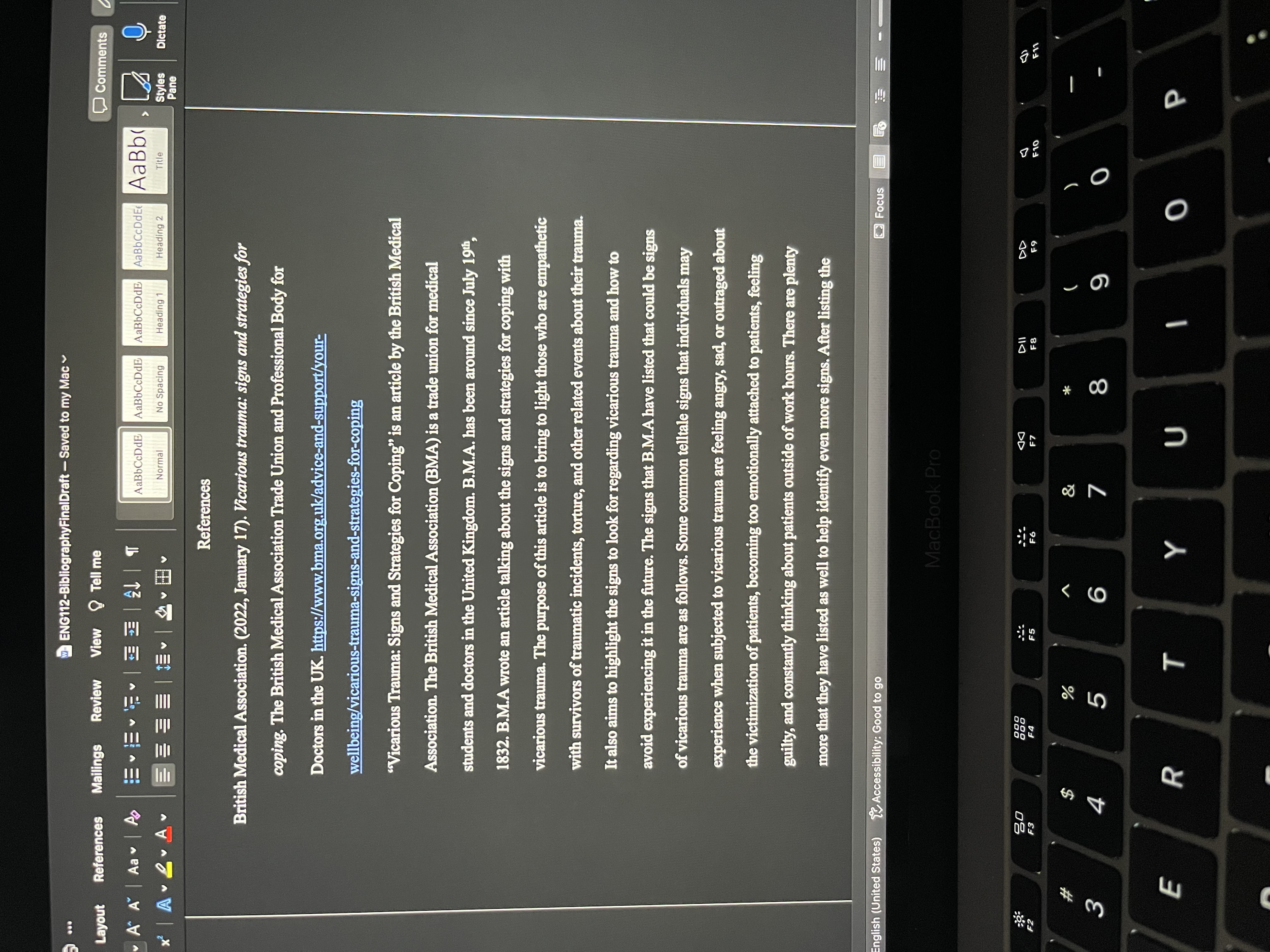 I need help figuring out how to write a discourse