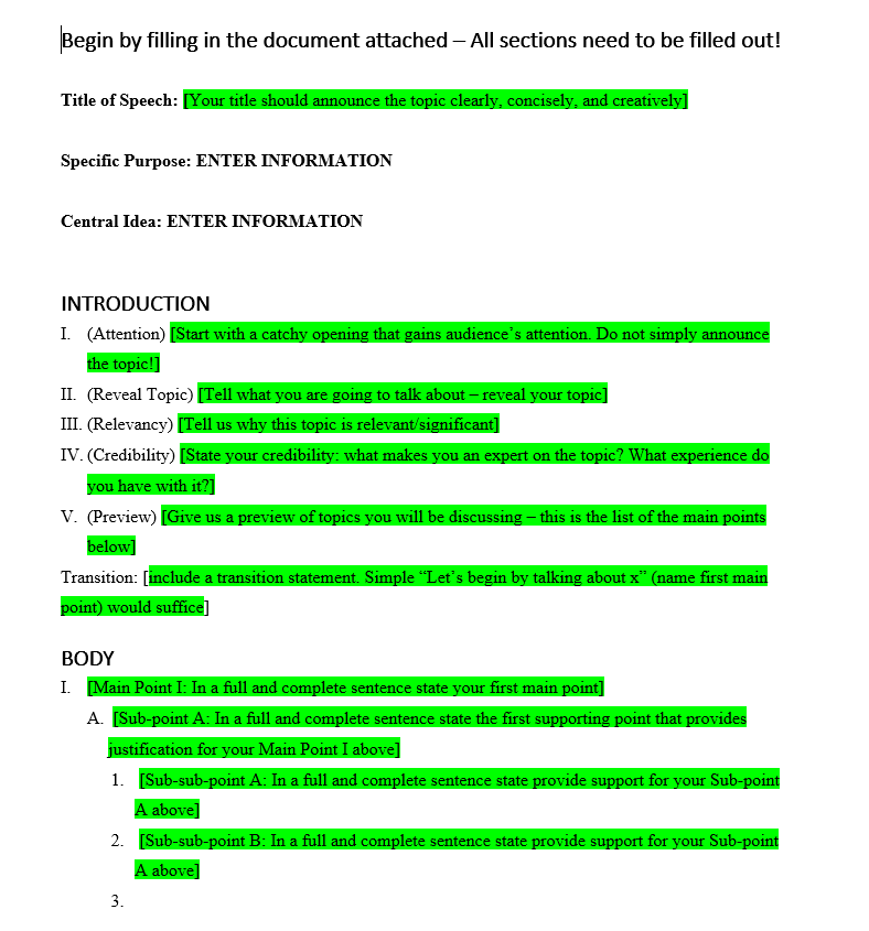 Pre.pa.r.e a speech to persuade. The topic will