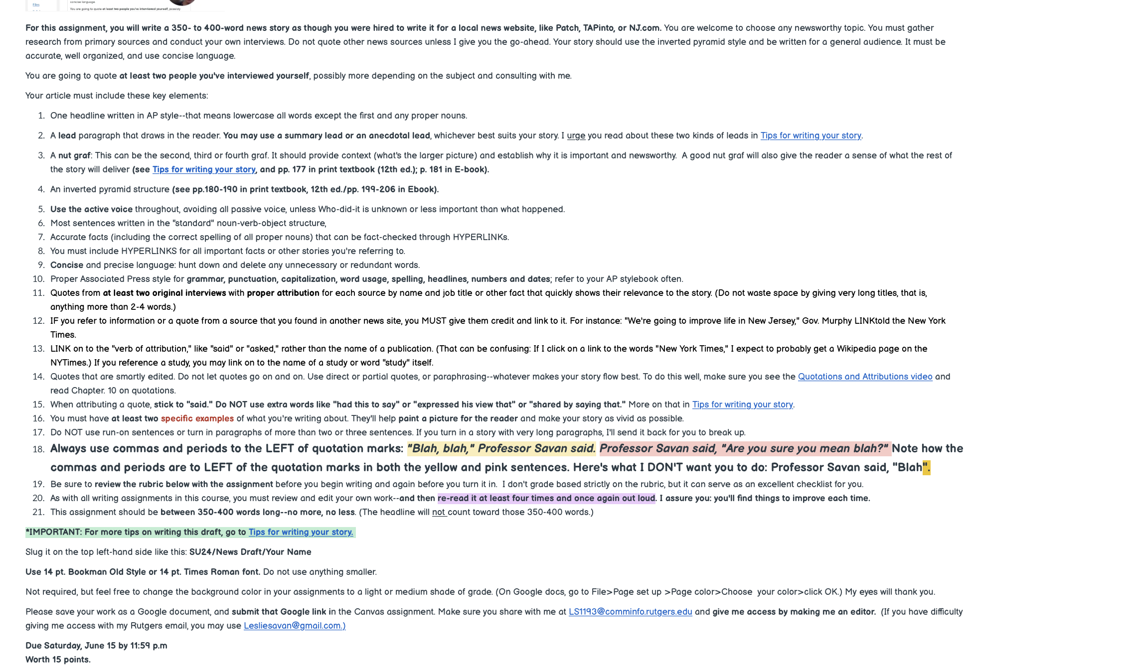 For this assignment, you will write a 350- to