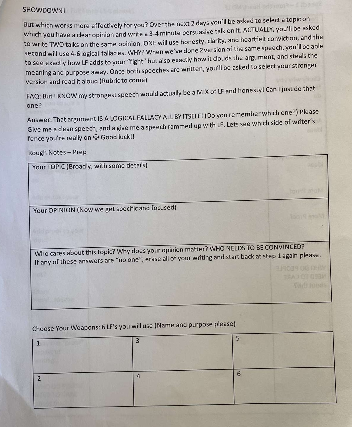 Solve please SHOWDOWN! But which works more