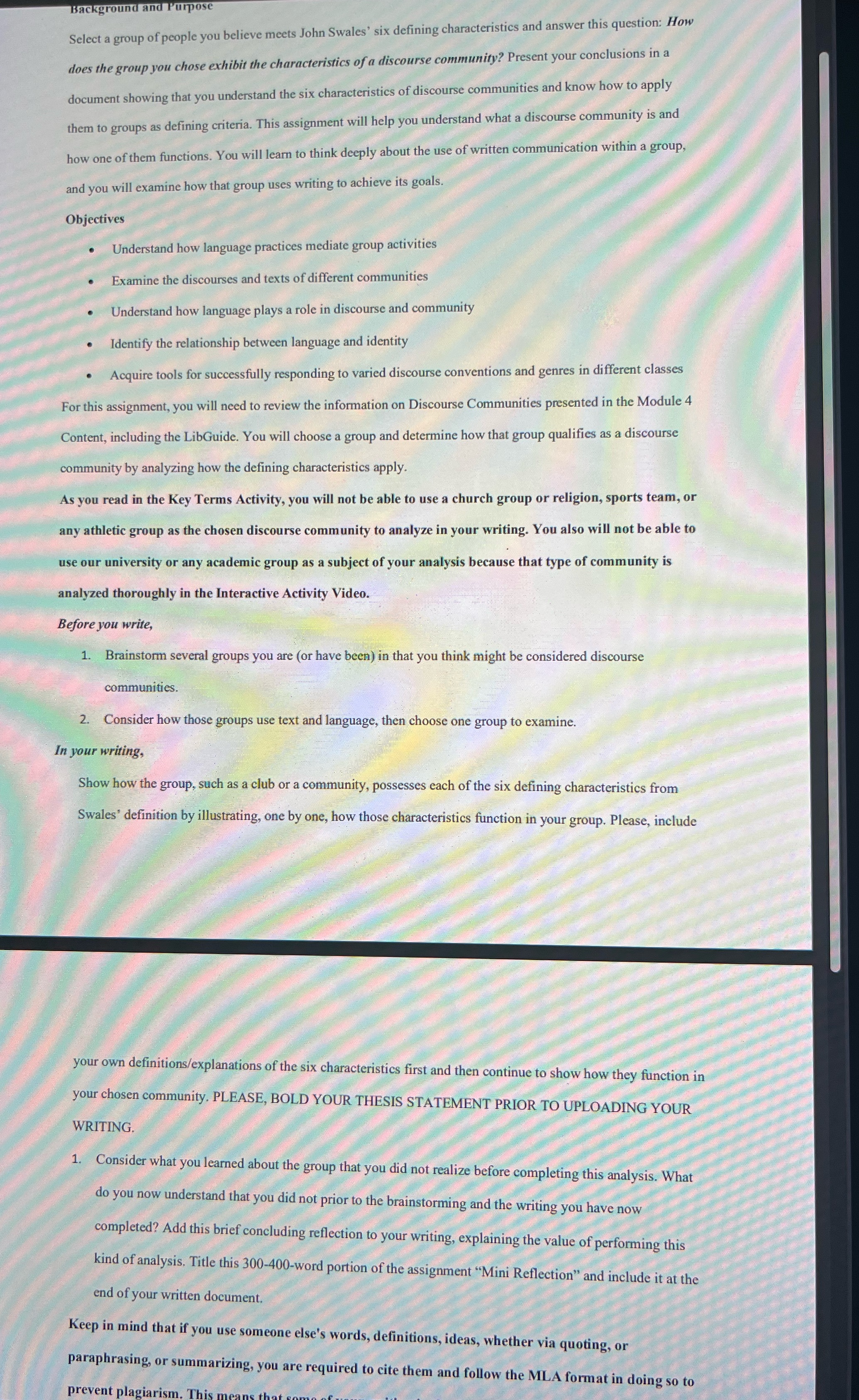 Please make sure it is MLA format,word cited