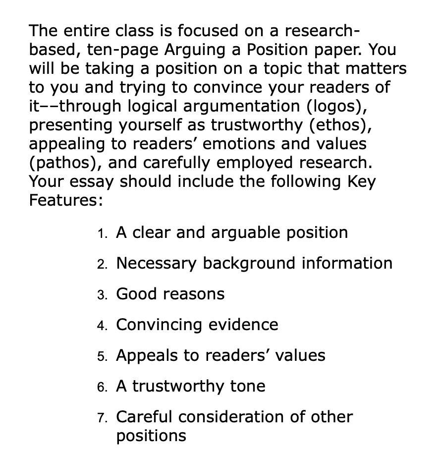 need help with my research paper topic:"I will