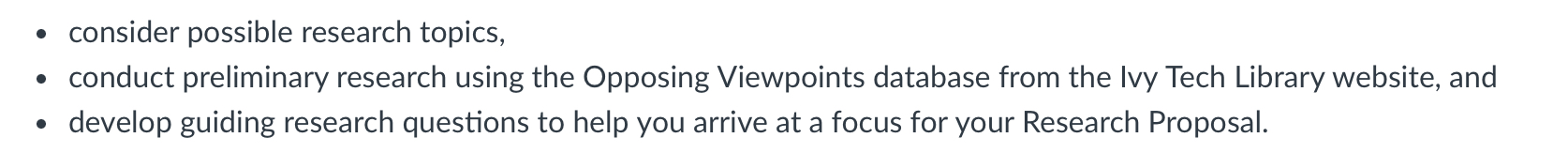 Possible Research Questions e consider possible