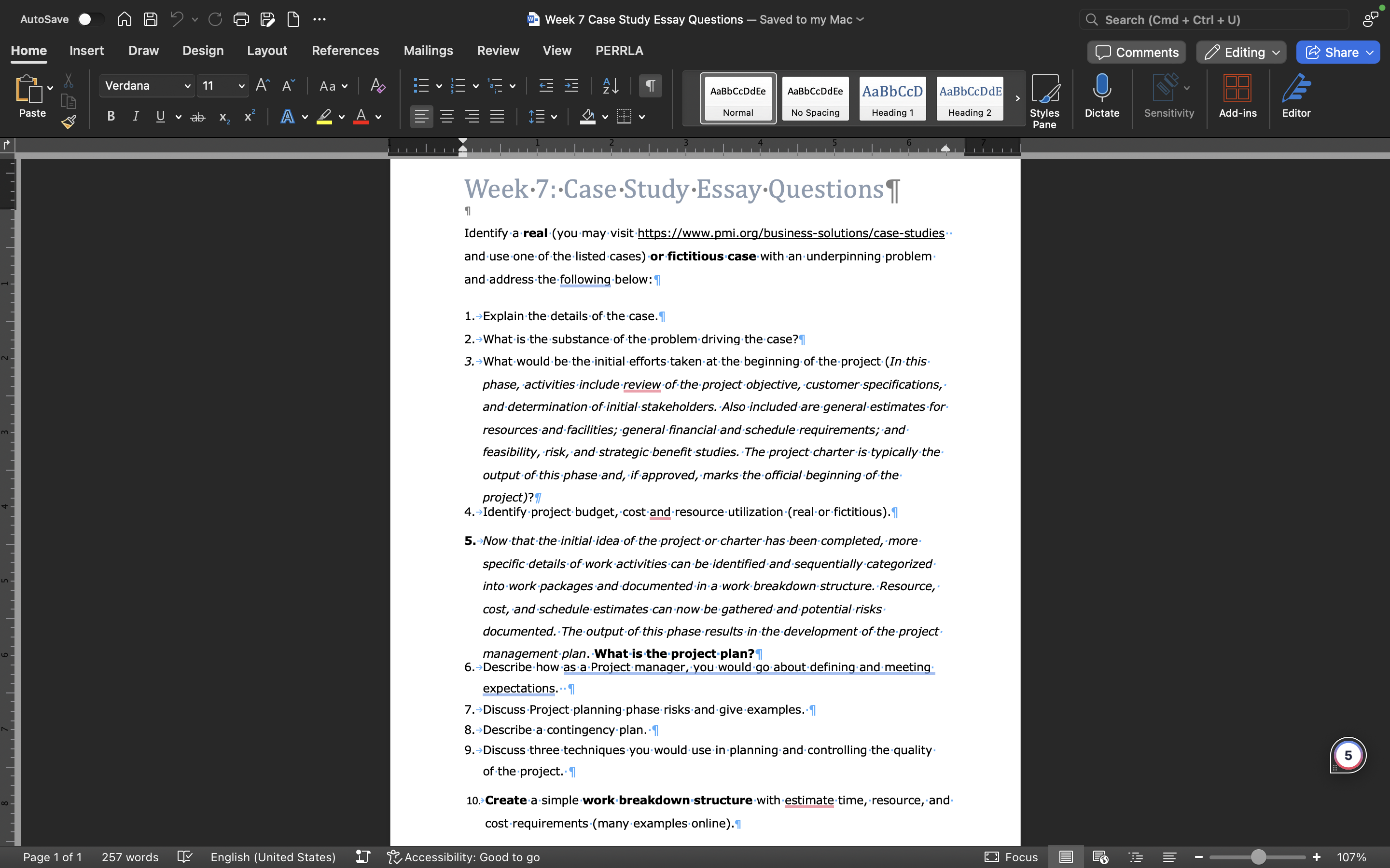AutoSave AH ? C690 ... w- Week 7 Case Study Essay