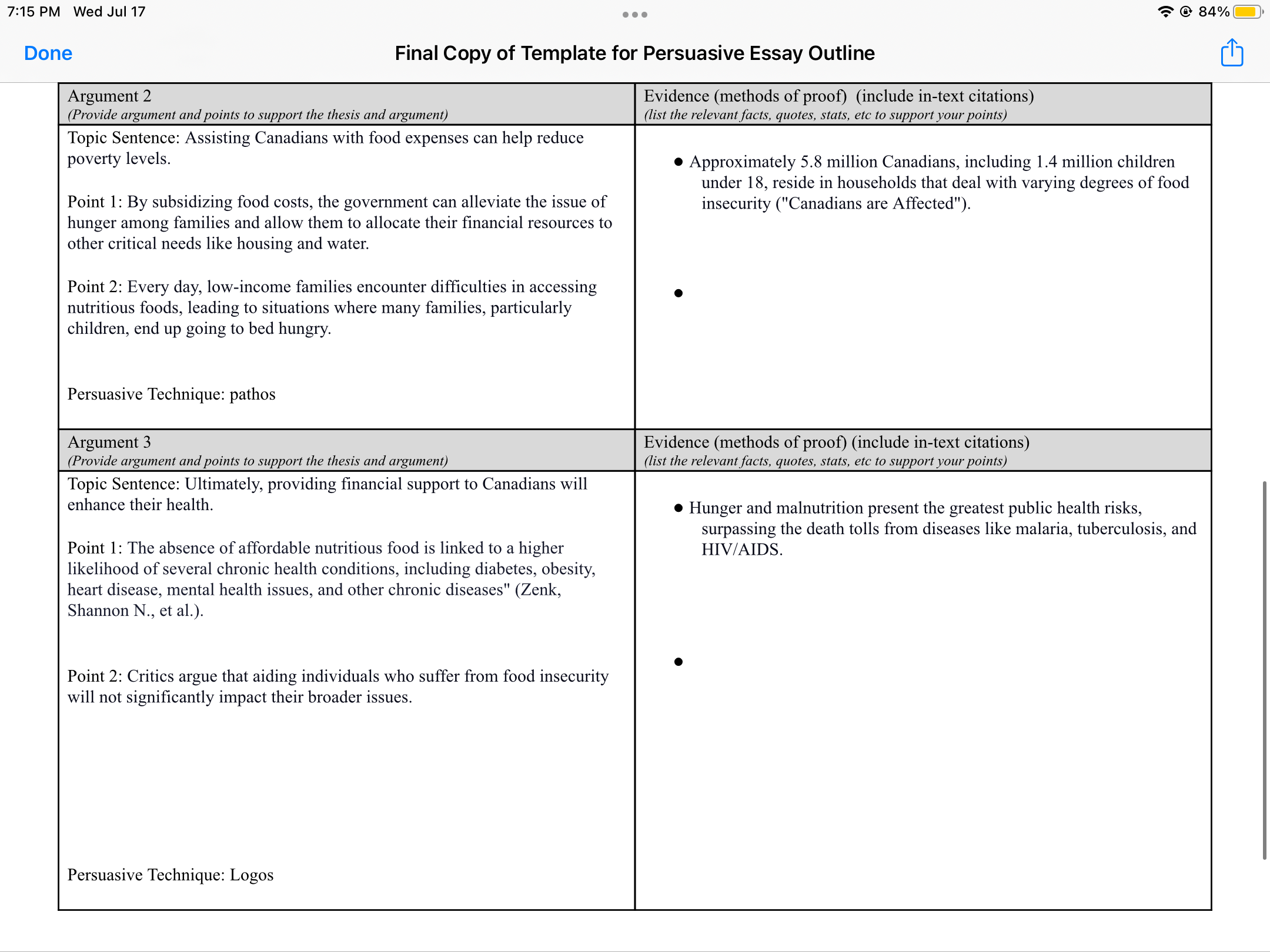I need help writing an essay with this practice