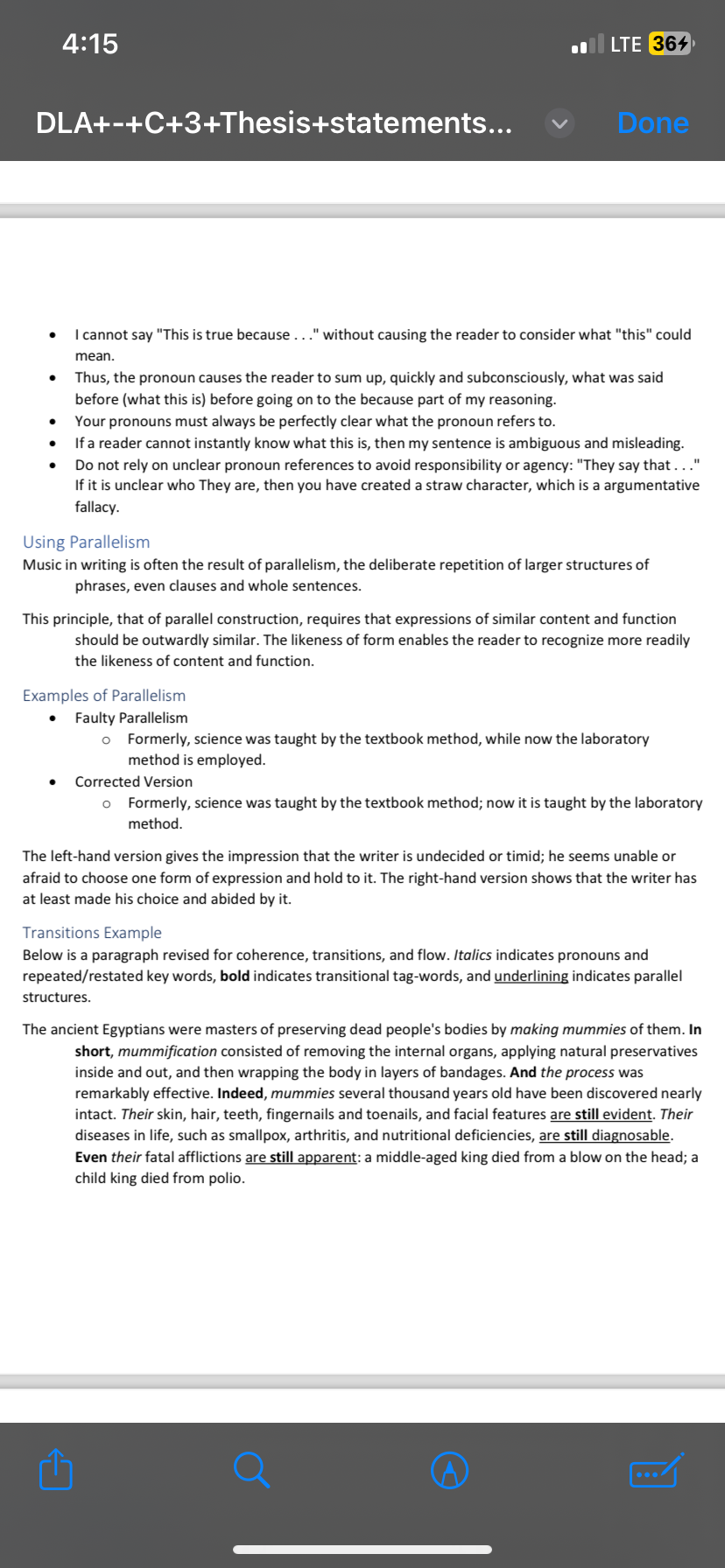 P DLA+-+C+3+Thesis+statements... Thesis