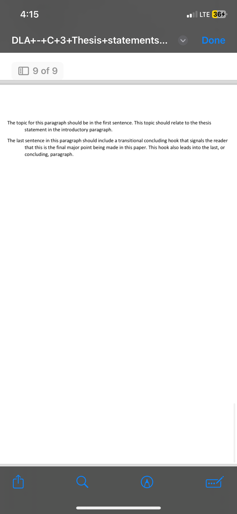 P DLA+-+C+3+Thesis+statements... Thesis