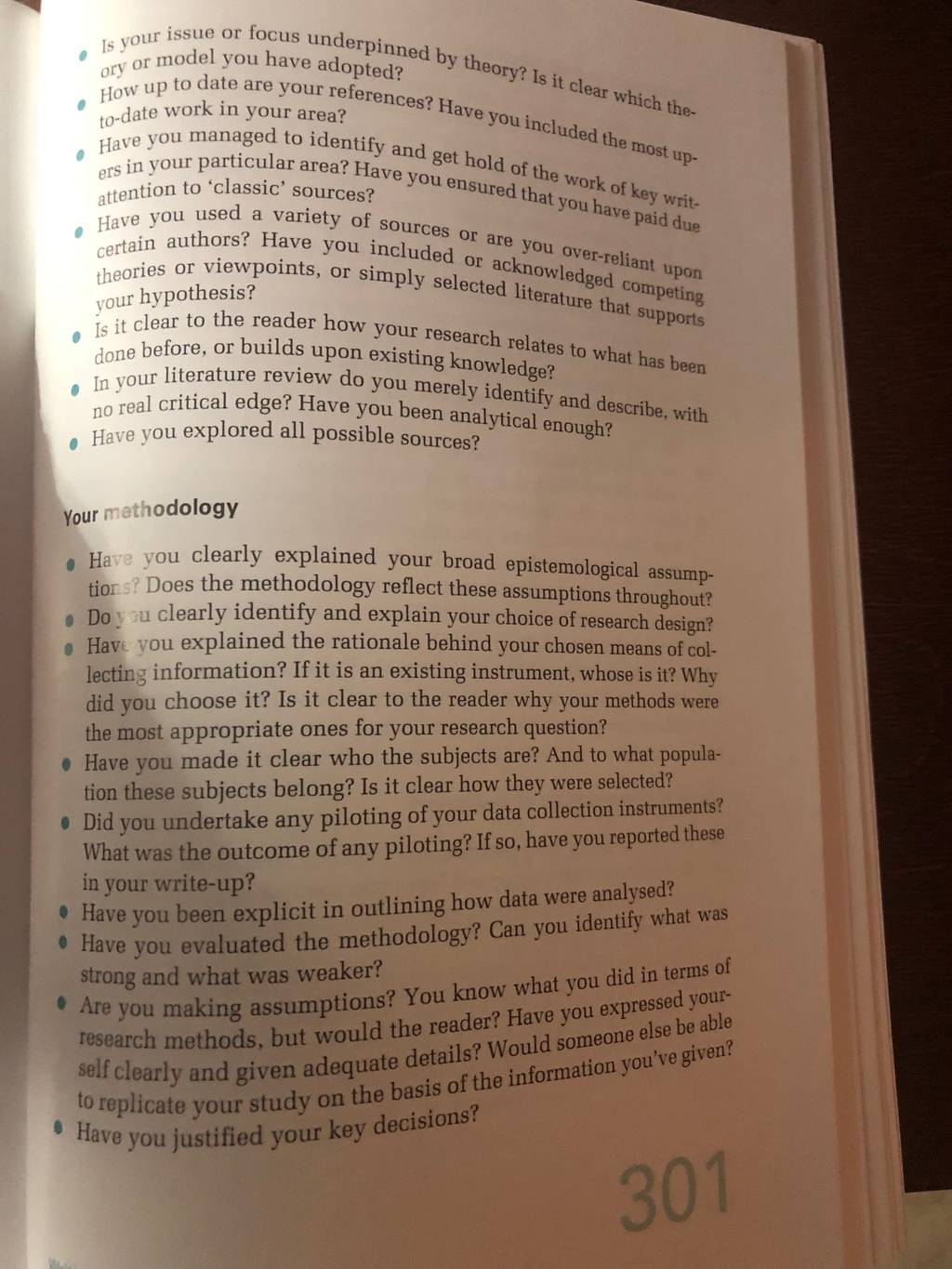 Consider the assignment you submitted during