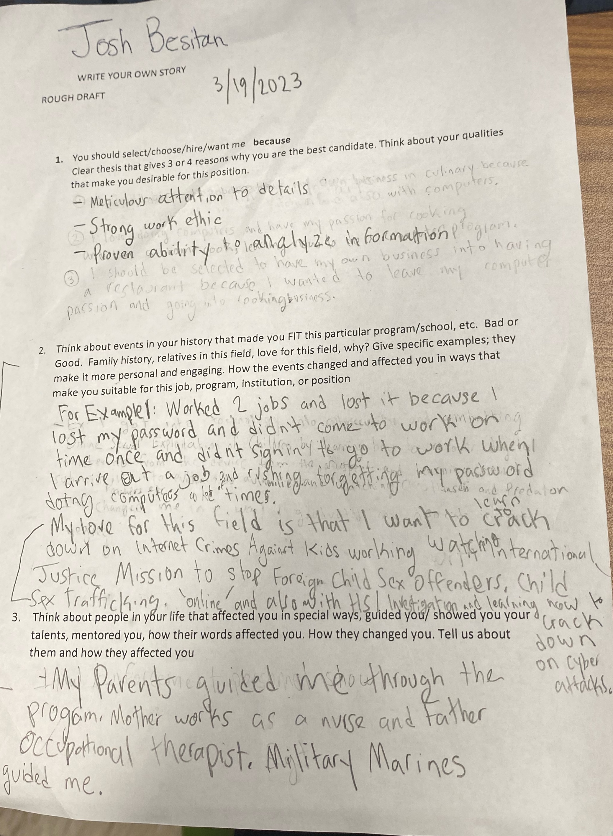 I need help getting it done. How to write my