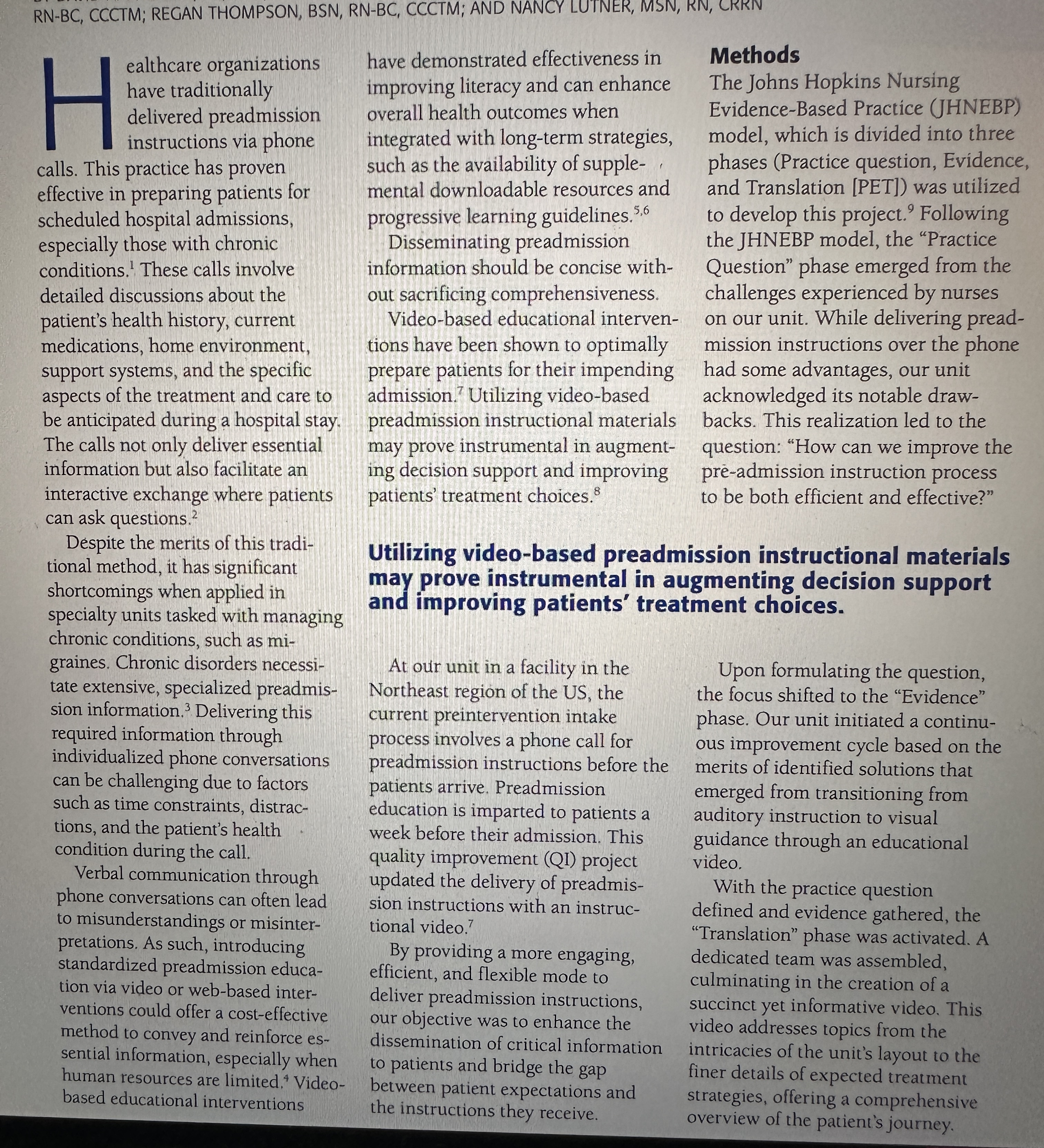 Assigned Article Summary Write a revised version