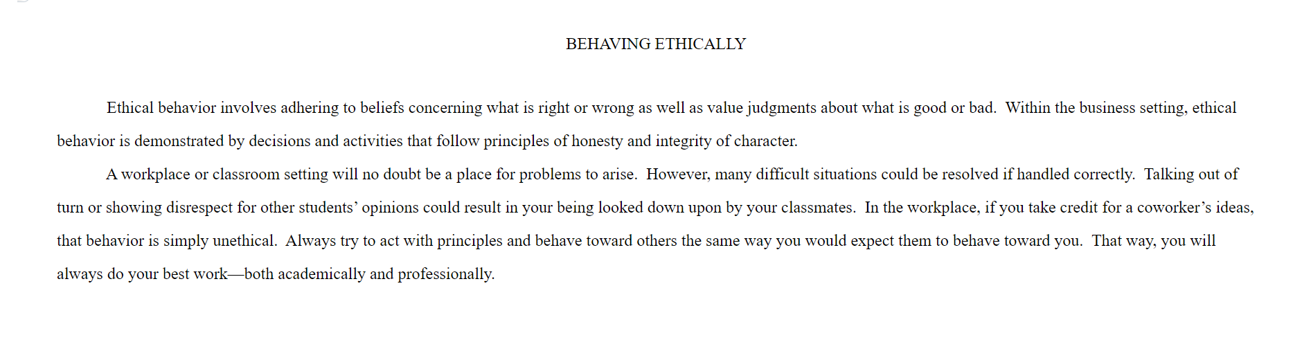 Academic Writing Exercise. See attached document