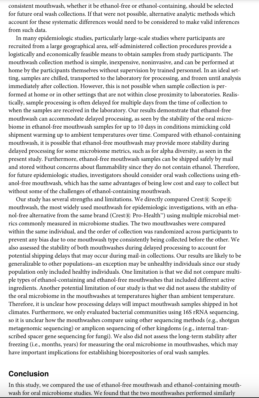 For the article provided below please write down