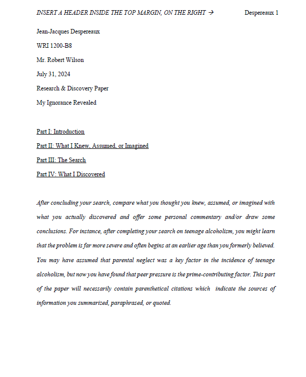 This outline below needs to be redone with