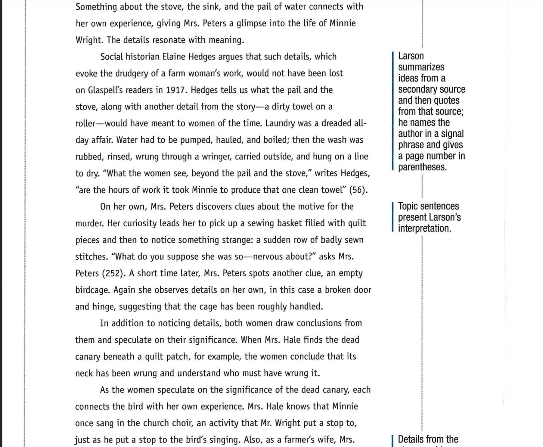 Professional Styles Analysis Assignment This