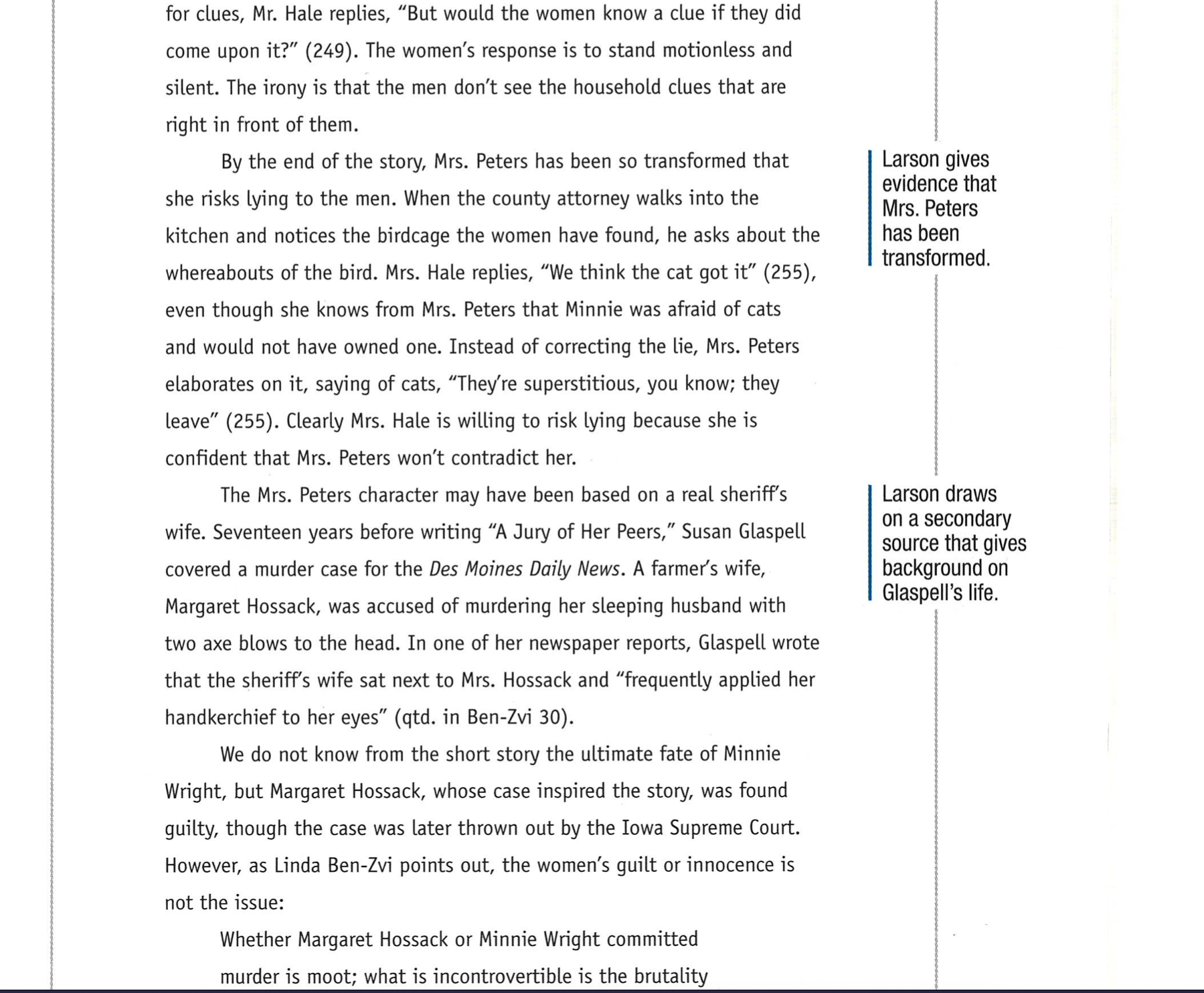 Professional Styles Analysis Assignment This