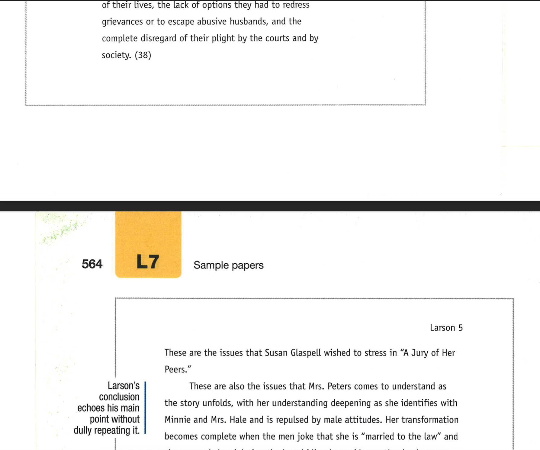 Professional Styles Analysis Assignment This
