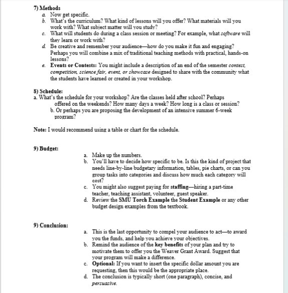 I need help creating this assignment, I would