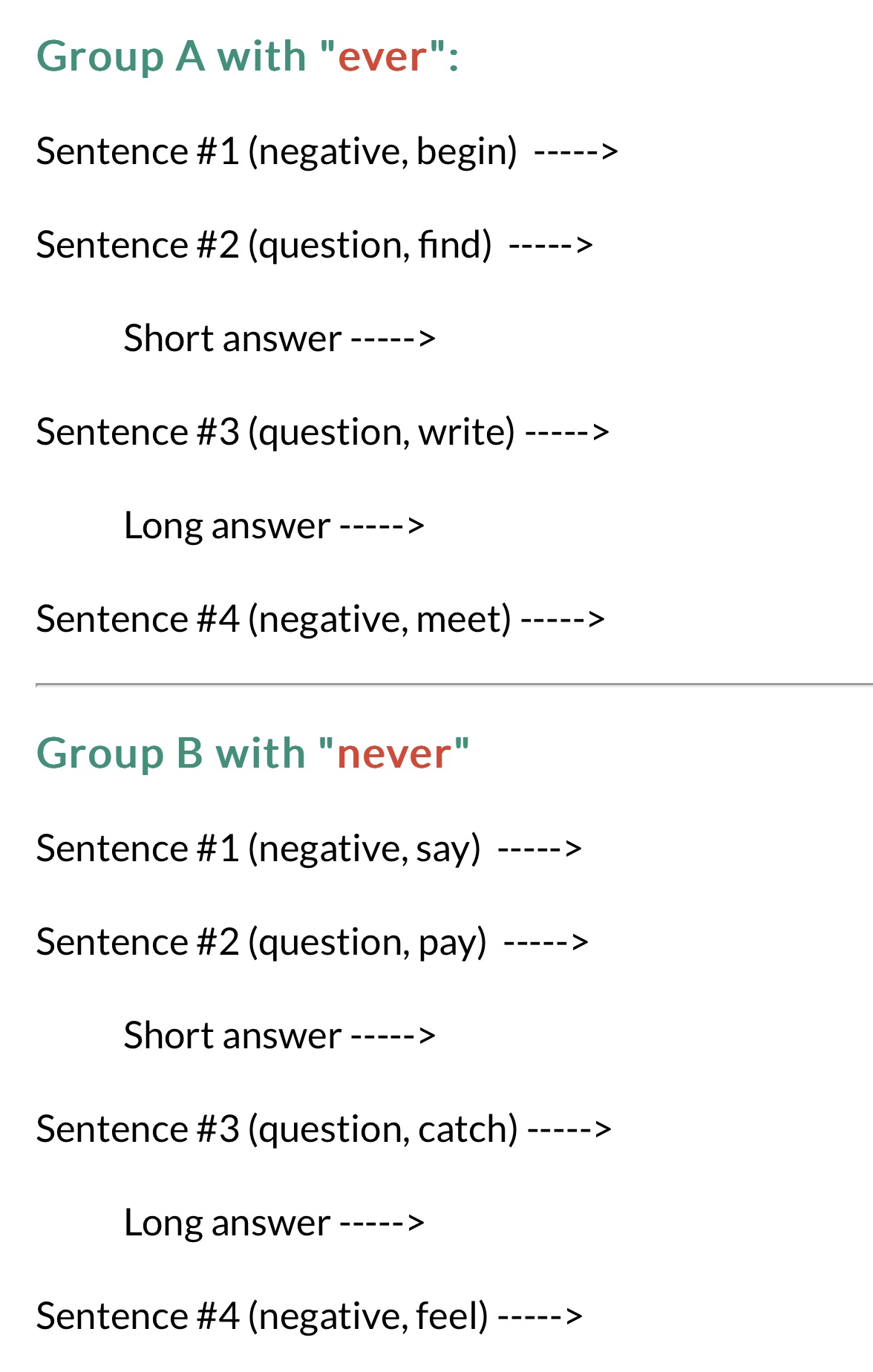 Use third person singular proper noun (for